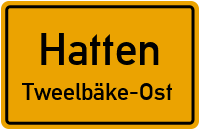 Grenzweg in HattenTweelbäke-Ost