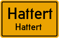 Hauptstraße in HattertHattert