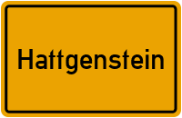 City Sign Hattgenstein
