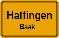 Roonstraße in HattingenBaak