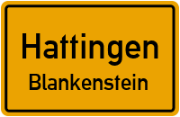 Straßenverzeichnis Hattingen Blankenstein