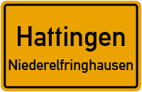 Straßenverzeichnis Hattingen Niederelfringhausen