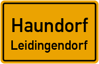 Biederbacher Weg in HaundorfLeidingendorf