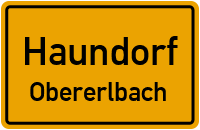 Schulstraße in HaundorfObererlbach