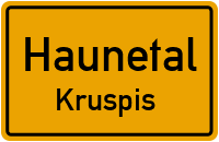 Birkenstraße in HaunetalKruspis