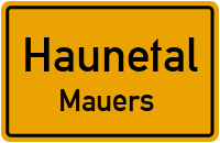 Im Herzbachgrund in HaunetalMauers