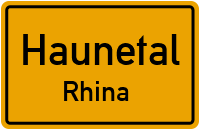 Am Tageberg in HaunetalRhina