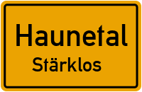 Solmser Straße in HaunetalStärklos