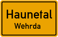 Trappenbergstraße in 36166 Haunetal (Wehrda)