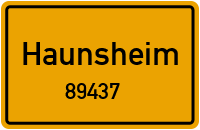 89437 Haunsheim