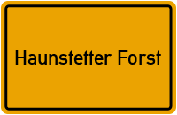 Fürstenstraße in Haunstetter Forst