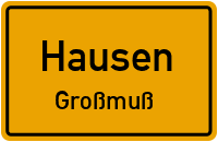 Abensberger Straße in 93345 Hausen (Großmuß)