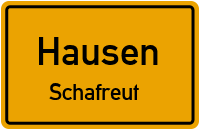 Straßen in Hausen Schafreut