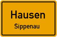 Straßen in Hausen Sippenau