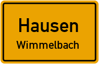 Straßenverzeichnis Hausen Wimmelbach
