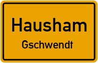 Nagelbachstraße in HaushamGschwendt
