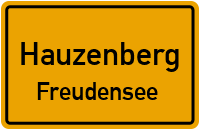Straßenverzeichnis Hauzenberg Freudensee