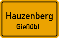 Straßenverzeichnis Hauzenberg Gießübl