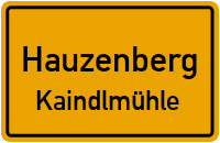 Straßenverzeichnis Hauzenberg Kaindlmühle