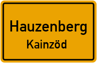 Straßenverzeichnis Hauzenberg Kainzöd