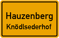 Straßenverzeichnis Hauzenberg Knödlsederhof