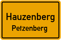 Straßenverzeichnis Hauzenberg Petzenberg