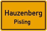 Straßenverzeichnis Hauzenberg Pisling