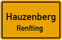 Straßenverzeichnis Hauzenberg Renfting