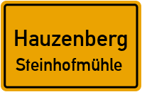 Straßenverzeichnis Hauzenberg Steinhofmühle