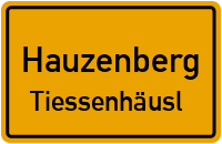 Straßenverzeichnis Hauzenberg Tiessenhäusl