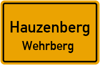 Straßenverzeichnis Hauzenberg Wehrberg
