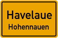 Rhinower Straße in HavelaueHohennauen