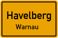Neue Straße in HavelbergWarnau
