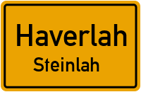 Südstraße in HaverlahSteinlah