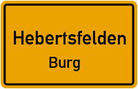 Straßenverzeichnis Hebertsfelden Burg