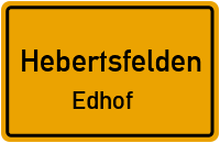 Industriestraße in HebertsfeldenEdhof