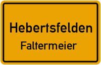 Straßenverzeichnis Hebertsfelden Faltermeier