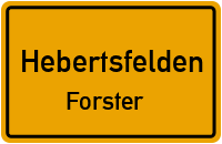 Forster in HebertsfeldenForster