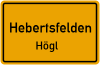 Straßenverzeichnis Hebertsfelden Högl