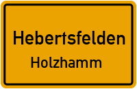 Straßenverzeichnis Hebertsfelden Holzhamm