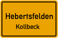 Straßenverzeichnis Hebertsfelden Kollbeck