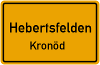 Straßenverzeichnis Hebertsfelden Kronöd