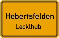 Straßenverzeichnis Hebertsfelden Lecklhub