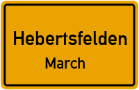Straßenverzeichnis Hebertsfelden March