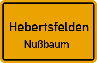 Straßenverzeichnis Hebertsfelden Nußbaum