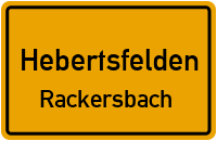 Rackersbach in HebertsfeldenRackersbach