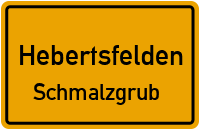 Straßenverzeichnis Hebertsfelden Schmalzgrub
