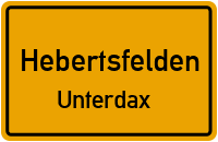Straßenverzeichnis Hebertsfelden Unterdax