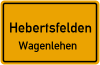 Straßenverzeichnis Hebertsfelden Wagenlehen