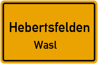 Straßenverzeichnis Hebertsfelden Wasl